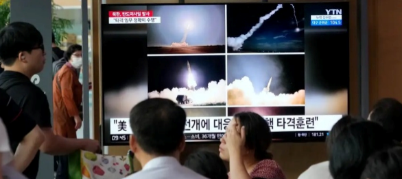 Corea del Norte realiza simulacro de ataque nuclear táctico con dos misiles de largo alcance