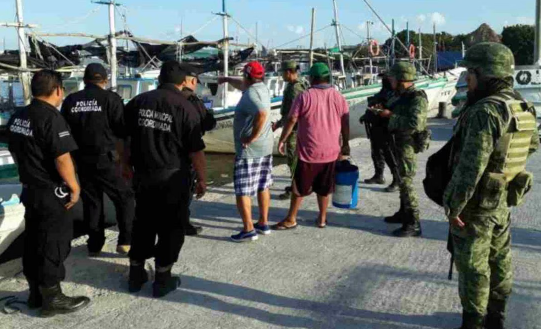 Detienen a 15 personas tras operativo contra pesca furtiva en Yucatán