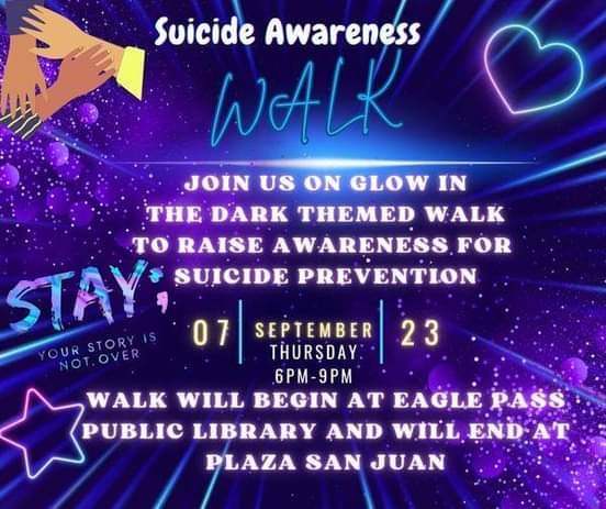 Eagle Pass realiza evento para prevenir el suicidio