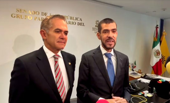 Panista enfermo de cáncer, Juan Pablo Adame, suple a Miguel Ángel Mancera y rinde protesta como senador