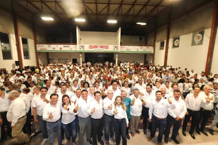 Presidentes del PRI 'echados pa' delante' trabajarán por seguir mejorando Coahuila