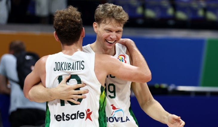 Lituania sorprendió a Eslovenia de Luka Dončić y ya está entre los primeros seis