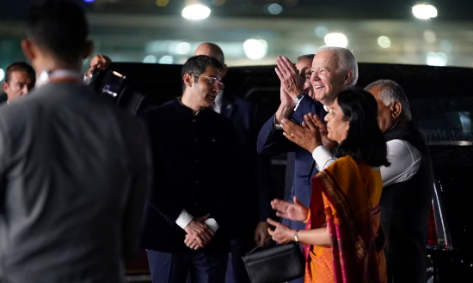 Biden llega a India para participar en la cumbre del G20; se reunirá con el presidente Narendra Modi