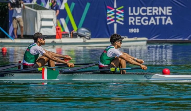 México sumó plaza olímpica en Remo; Alexis López y Miguel Carballo finalizaron primera posición de la final B