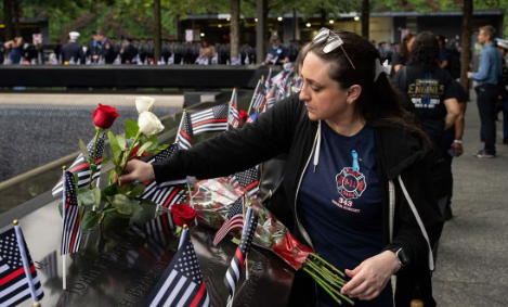 Recuerdan en EU los atentados terroristas del 11-S; Kamala Harris encabeza la ceremonia