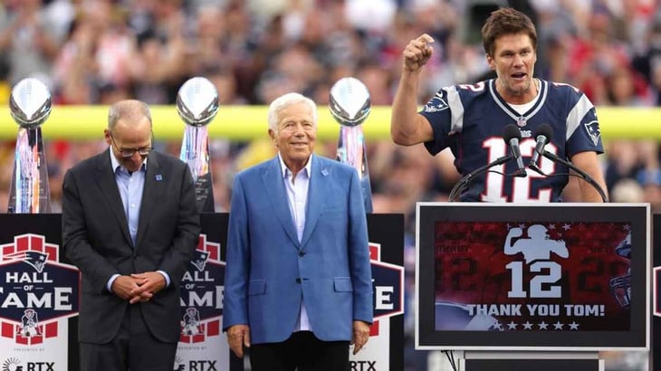 Tom Brady ingresará al Salón de la Fama de los Patriots