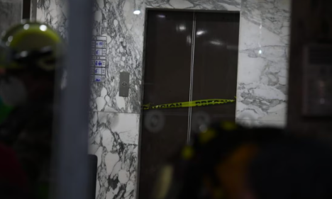 Quedan atrapadas dos personas en elevador del IMSS en Veracruz