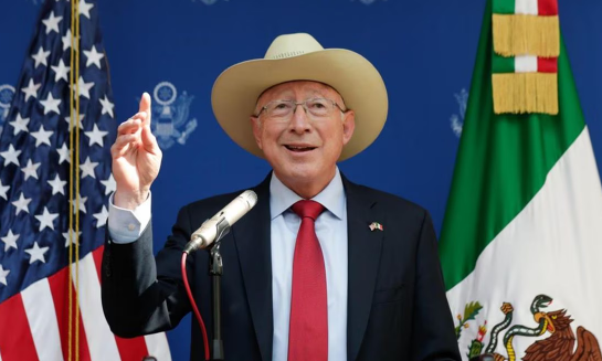 Embajador Ken Salazar celebra 2 años en México con “cooperación histórica”