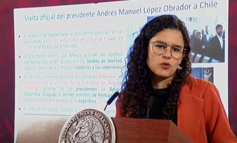 Destaca Luisa María Alcalde Compromiso de Santiago que suscribió AMLO en Chile