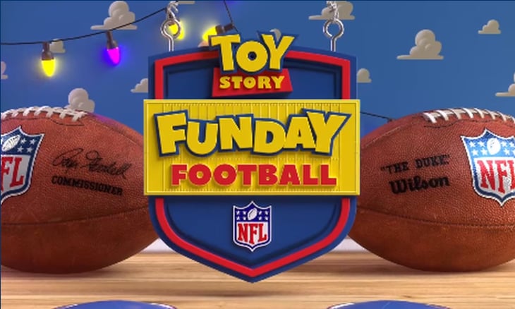 La NFL transmitirá un partido de temporada regular como si fuera la película Toy Story