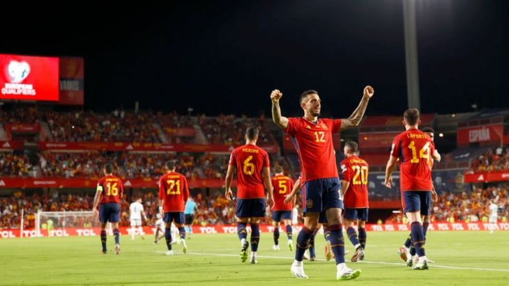 España continúa su buena forma y ahora golea a Chipre en su camino a la Eurocopa por 6-0