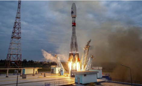 Rusia lanza la nave Soyuz MS-24 con 3 tripulantes a bordo rumbo a la Estación Espacial Internacional