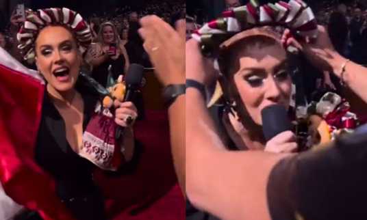 Adele celebra a México 'caracterizada' como la muñeca Lele