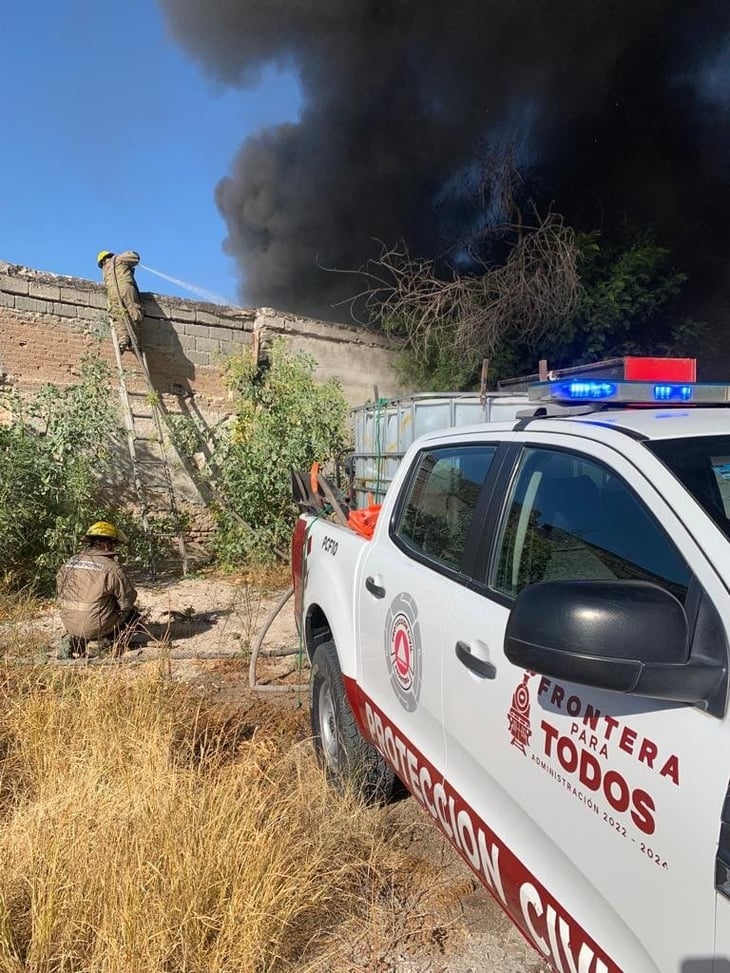 Bromistas reportan incendio en frutería de ciudad frontera pero todo fue falsa alarma