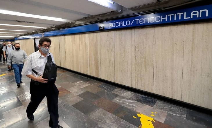 Metro Zócalo abre nuevamente sus puertas tras festejos patrios