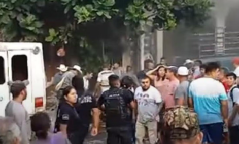 2 muertos y 9 lesionados deja explosión en cantina donde se almacenaba pirotecnia en Hidalgo