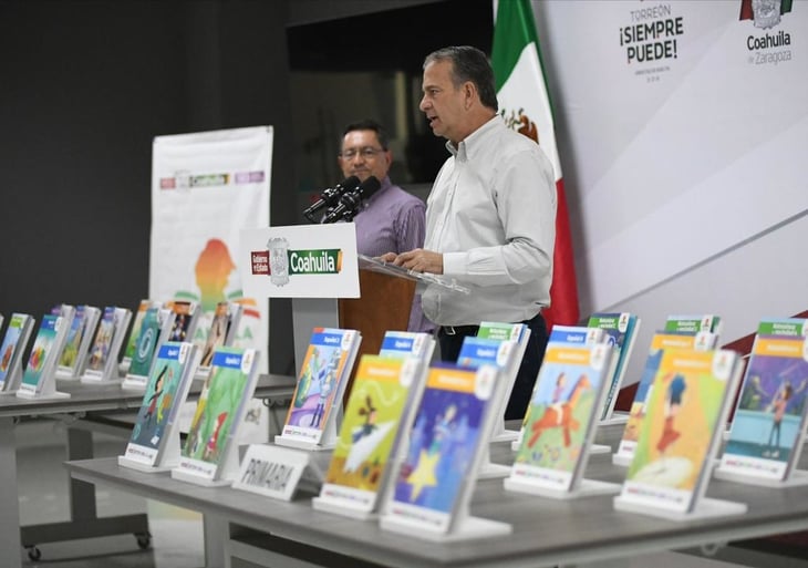 El 25 entregan los libros de Coahuila