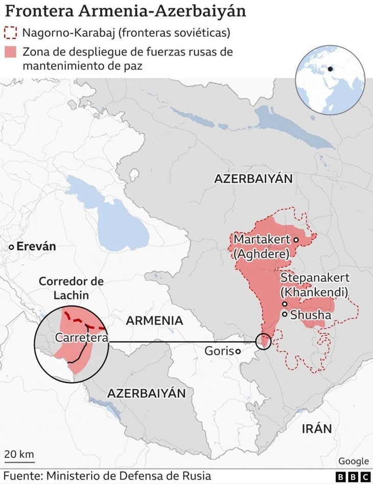 Azerbaiyán ataca Nagorno Karabaj: Claves para entender el conflicto con Armenia heredado de la era soviética