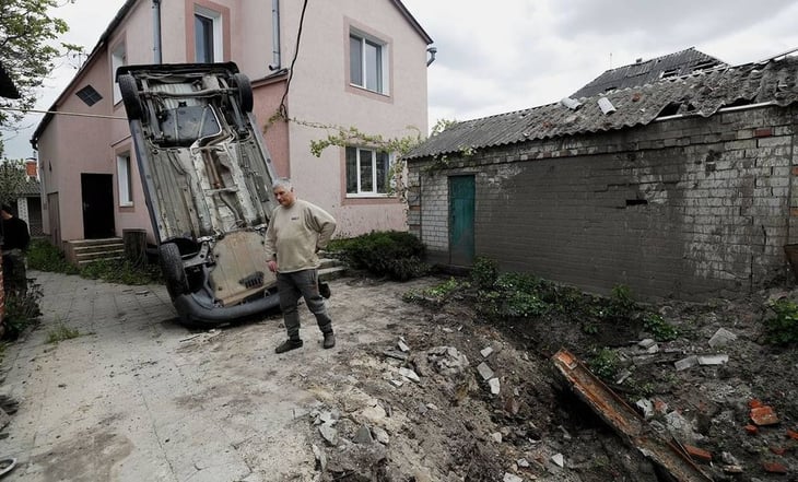 Ataques rusos contra edificios residenciales de Jersón dejan el menos 4 muertos