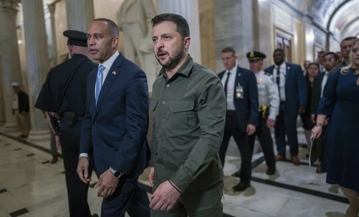 Zelensky regresa a Washington para hacer frente a los republicanos que cuestionan la ayuda a Ucrania