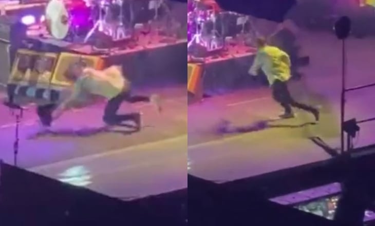 VIDEO: Ringo Starr sufre tremenda caída durante actuación en vivo