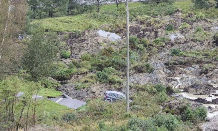 Hundimiento en una autopista de Suecia deja 3 heridos