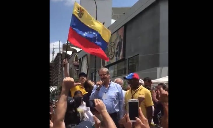 Expresidente mexicano Fox afirma en Venezuela que 'el dictador saldrá'