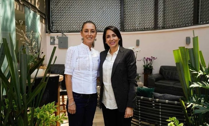 Sheinbaum se reúne con Luisa González, candidata presidencial de Ecuador