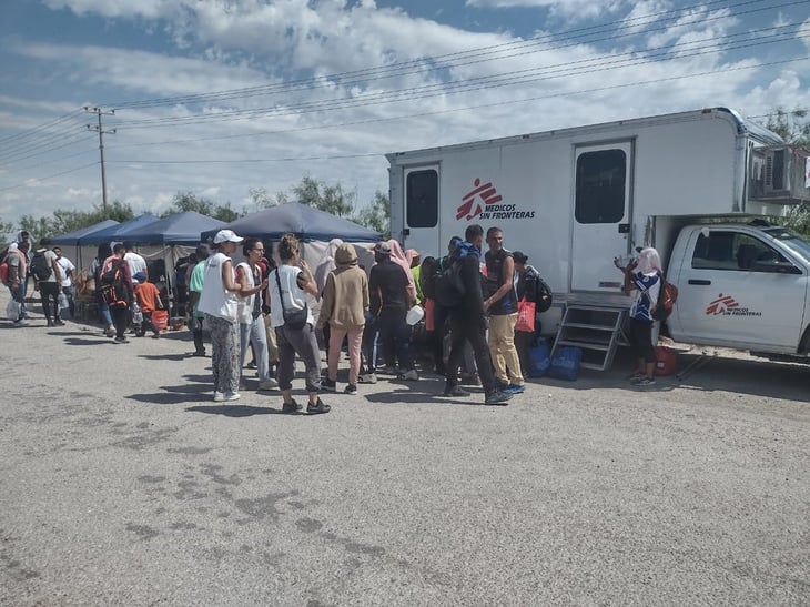 Médicos Sin Frontera instala módulo de atención para migrantes en Nava