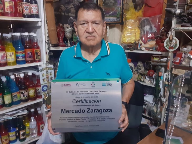Mercado Zaragoza se certifica como promotor de la salud