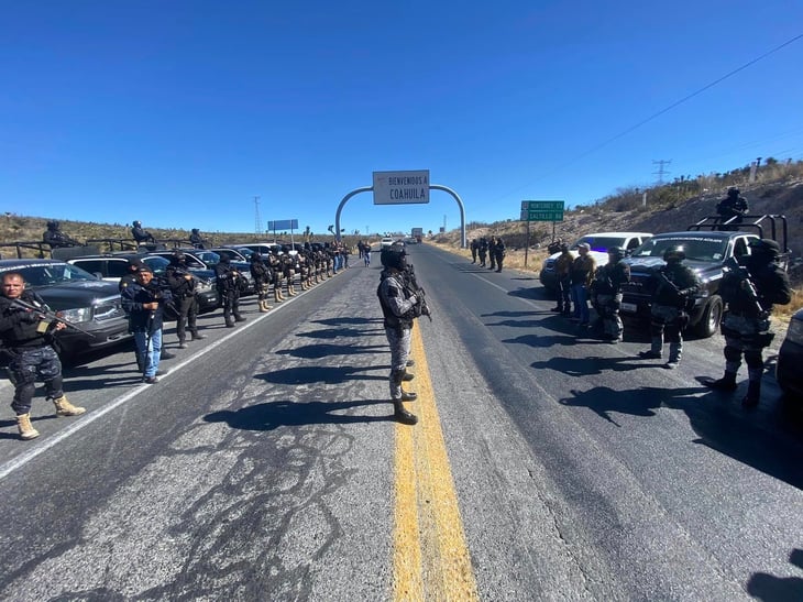 Refuerzan seguridad en Coahuila por balaceras en Nuevo León