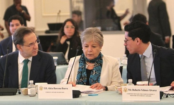 Canciller Alicia Bárcena participa en Diálogo Económico de Alto Nivel en Washington