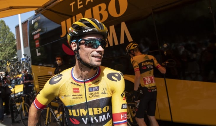 Primoz Roglic ganó la Vuelta a Emilia y se despidió de Jumbo-Visma