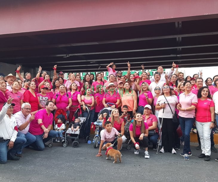 'Caminata Rosa', inicia octubre el mes de la lucha contra el cáncer de mama