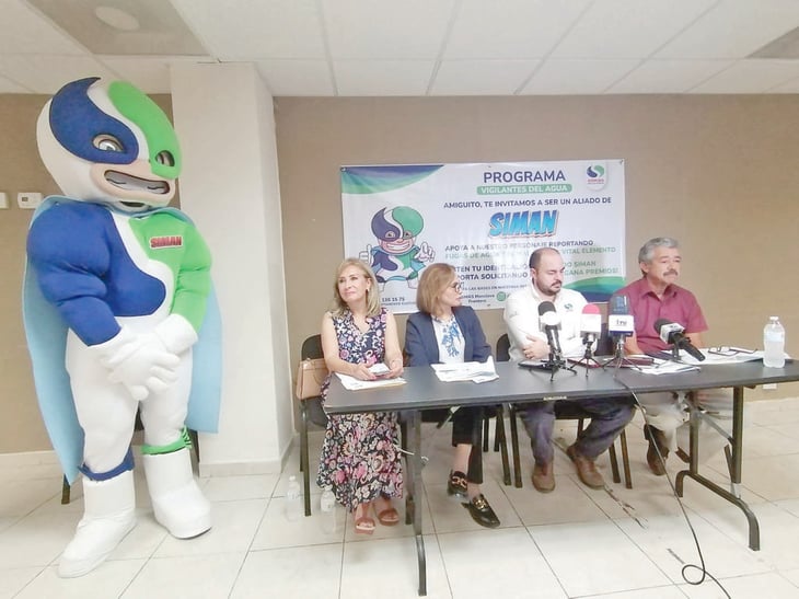 Simas lanza programa 'Vigilantes del Agua' para evitar las fugas 