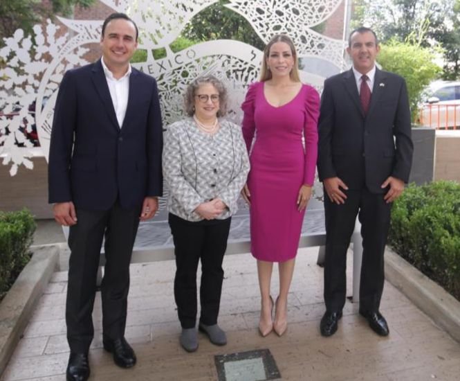 Se reúne Manolo Jiménez con la embajadora de Israel en México