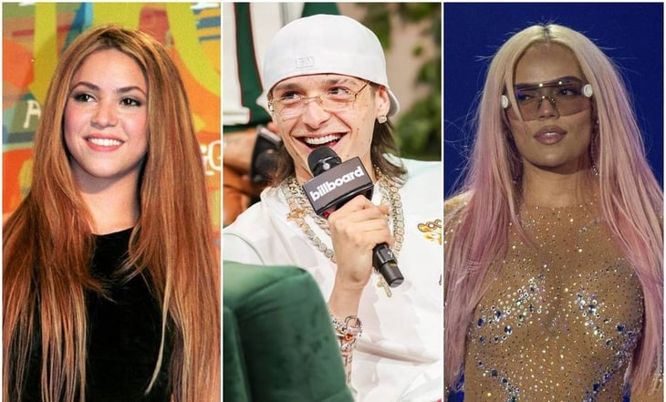 Shakira, Karol G, Peso Pluma y Anitta dominan nominaciones latinas a los MTV europeos 2023