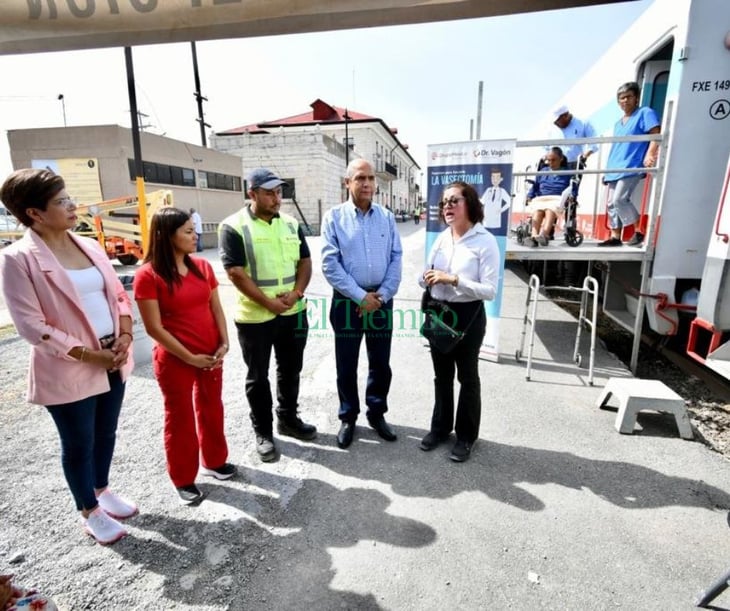'Doctor Vagón' llegó a Frontera y Monclova brinda apoyo transporte