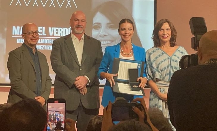 Maribel Verdú recibe medalla de la UNAM: “Me siento más mexicana que española”
