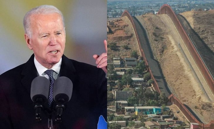 Los muros no funcionan, dice Biden tras aprobación para reforzar el de la frontera con México