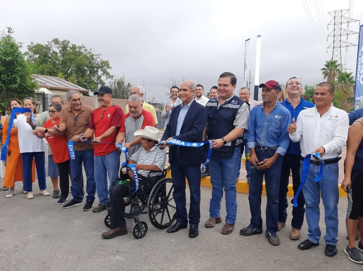 Municipio entrega obra de Camellón Central en la colonia Obrera Norte de Monclova