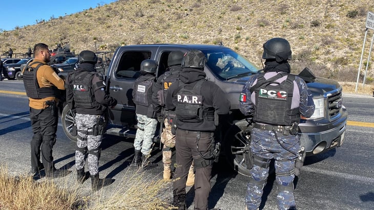 Policía Estatal de Coahuila abate a tres presuntos delincuentes en enfrentamiento 
