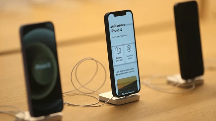 Apple actualizará el sistema operativo del iPhone 12 en Francia tras alerta sanitaria