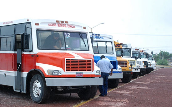 Transporte urbano en Monclova poco a poco normaliza su servicio
