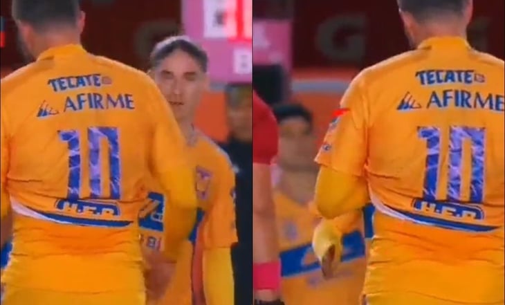 ¿Lo ignoró? Este es el polémico gesto de André-Pierre Gignac hacia Marcelo Flores en pleno juego de los Tigres