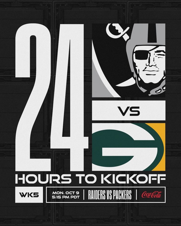 Cómo ver Raiders vs. Packers: hora y canal para el juego de la NFL