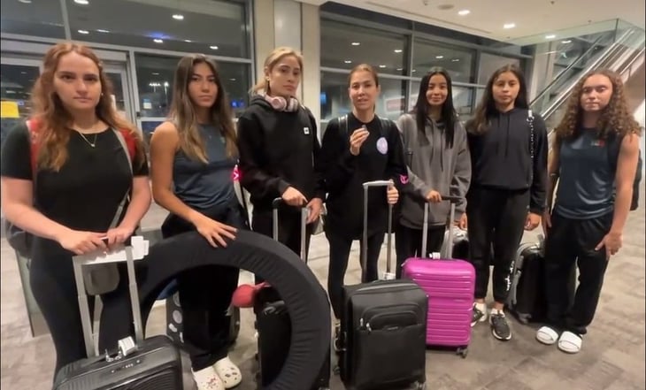La Selección de Gimnasia Rítmica ya vuela de regreso a México tras el infierno que vivieron en Israel