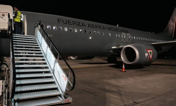 Sale de Tel Aviv segundo vuelo de la Fuerza Aérea Mexicana con 141 mexicanos