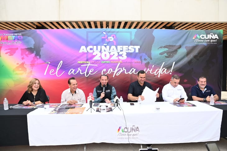 Acuña tendrá festival de las artes, anuncian cartelera 