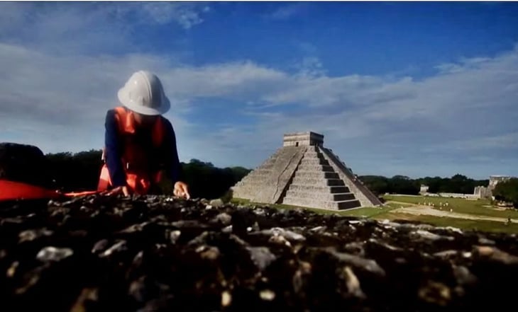 AMLO destaca rescate de 27 zonas arqueológicas en la ruta del Tren Maya